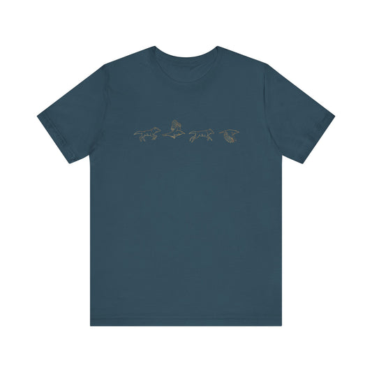 the wolf and the wren tee