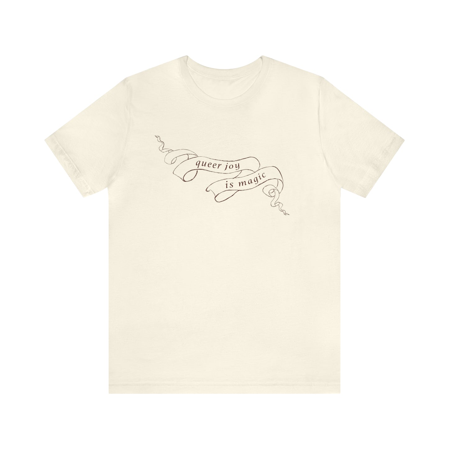 queer joy is magic tee