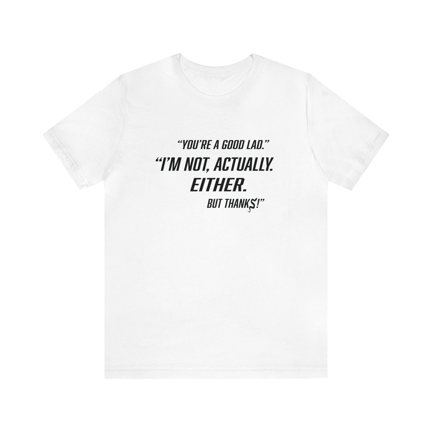 not actually either tee
